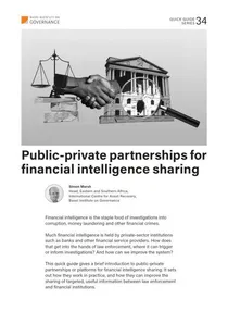 Quick Guide 34: Public-private partnerships for financial intelligence sharing