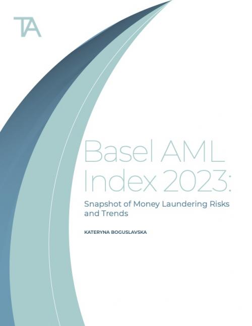 Basel AML Index 2023: Snapshot of Money Laundering Risks and Trends cover