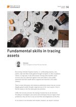 Quick Guide 14: Fundamental skills in tracing assets