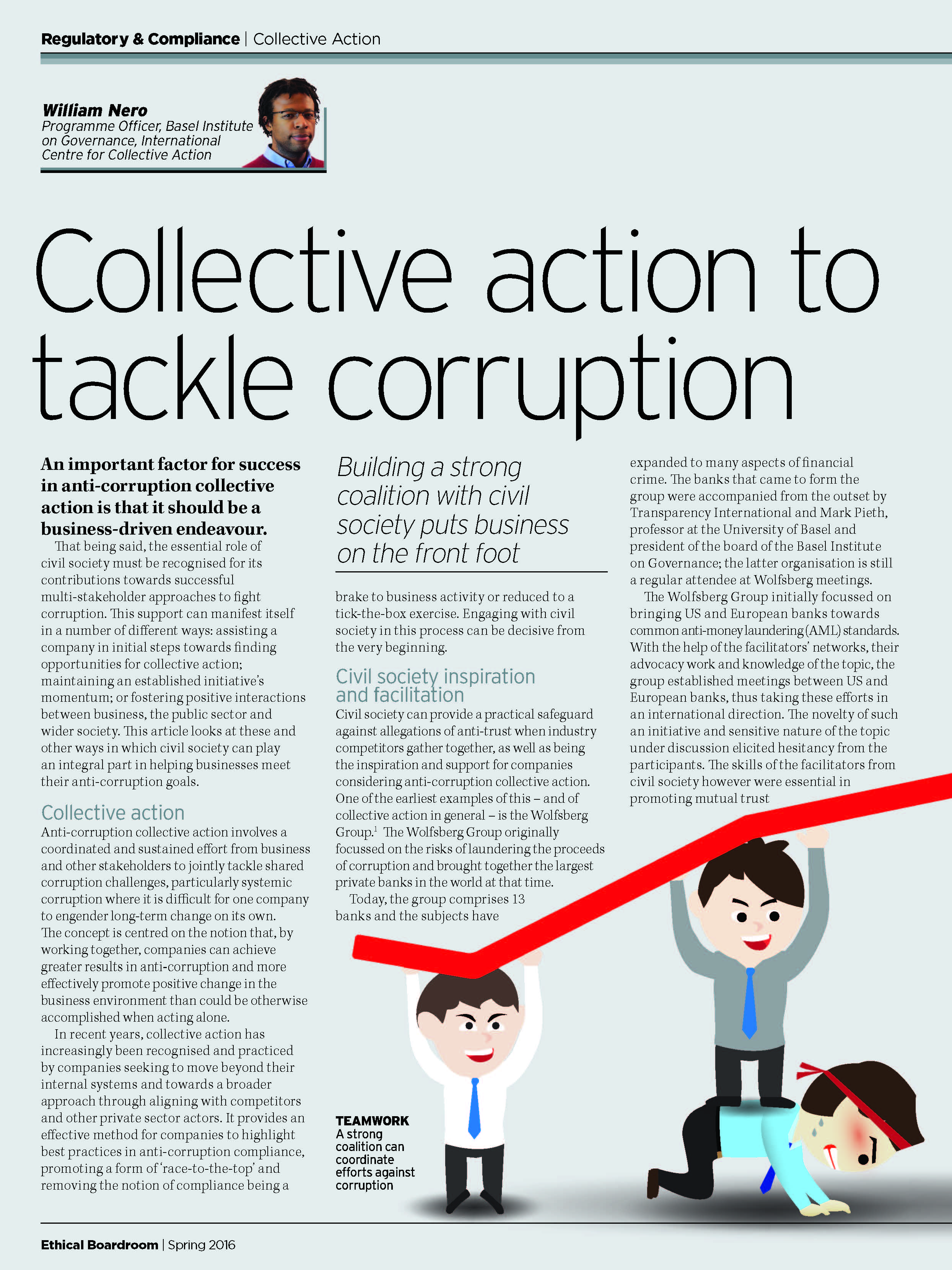 Collective Action to tackle corruption cover