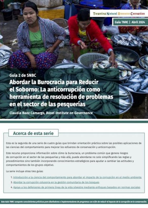 Guías de orientación práctica: las ciencias del comportamiento en esfuerzos de conservación
