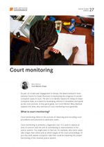 Quick Guide 27: Court monitoring
