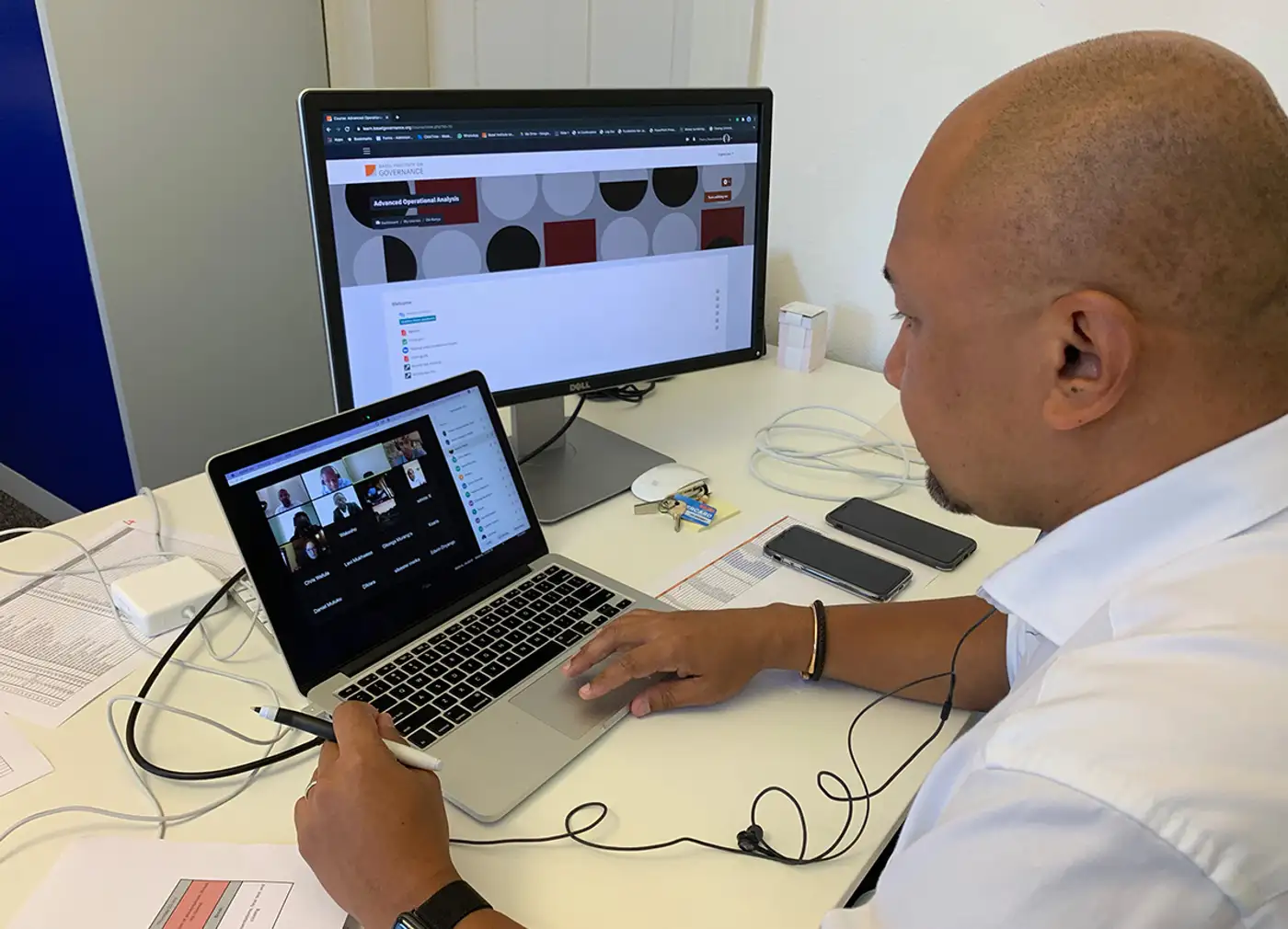 Advanced Operational Analysis training in Kenya gets multiple agencies working together around a virtual table