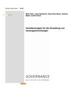 Working Paper 3: Verhaltensregeln für die Verwaltung von Vorsorgeeinrichtungen