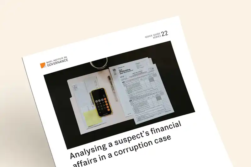 Quick guide to analysing a suspect’s financial affairs in a corruption case