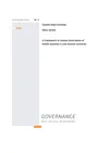 Working Paper 11: A framework to assess governance of health systems in low income countries