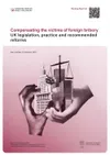 Working Paper 55: Compensating the victims of foreign bribery: UK legislation, practice and recommended reforms