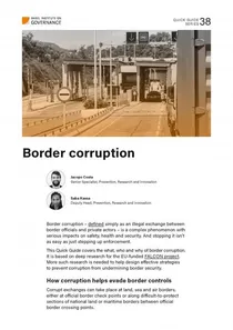 Quick Guide 38: Border corruption