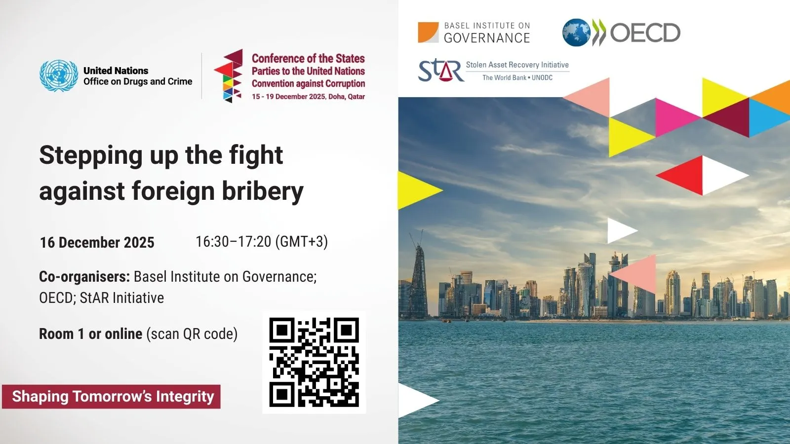 Stepping up the fight against foreign bribery (CoSP11 special event)