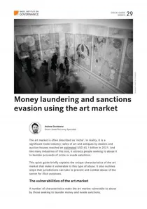 Quick Guide 29: Money laundering and sanctions evasion using the art market