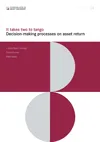 Working Paper 24: It takes two to tango. Decision-making processes on asset return