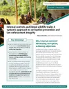 Internal controls and illegal wildlife trade: A systemic approach to corruption prevention and law enforcement integrity