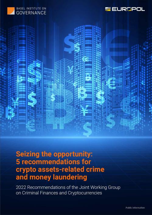 Seizing the opportunity: 5 recommendations for crypto assets-related crime and money laundering cover