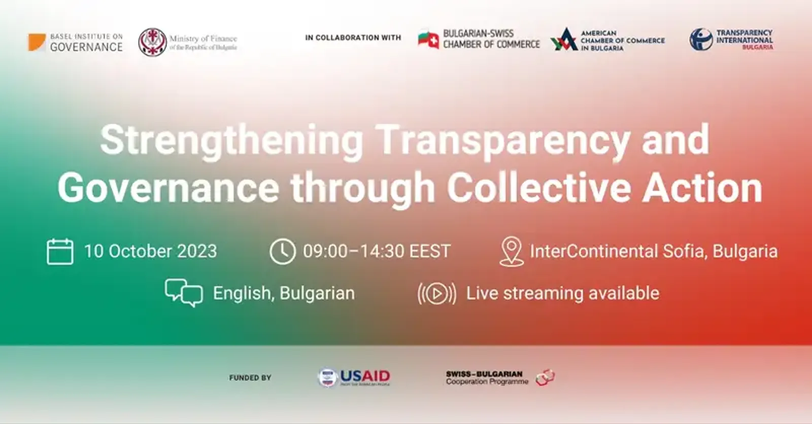 Strengthening transparency and governance through Collective Action in Bulgaria
