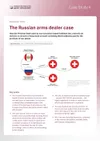 Case Study 4: The Russian arms dealer case