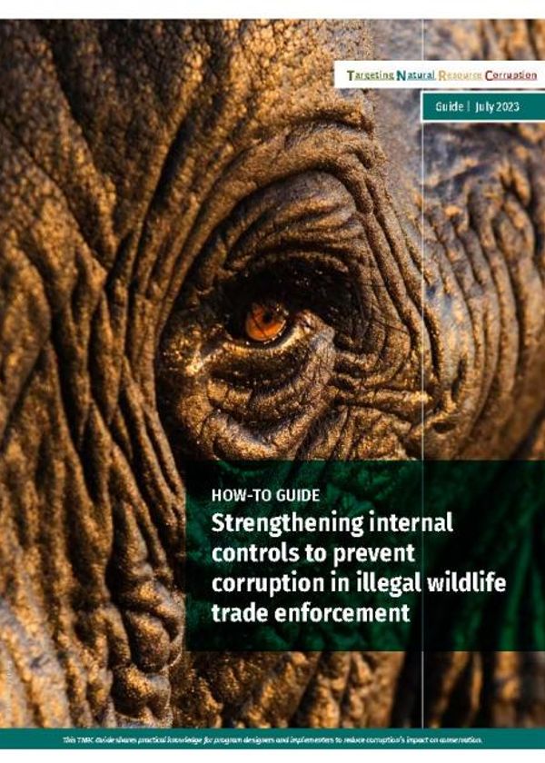 Guide to strengthening internal controls to prevent corruption in illegal wildlife trade enforcement