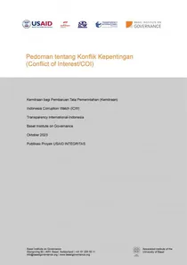 Conflict of interest guidelines for Indonesian public institutions (Pedoman tentang Konflik Kepentingan)