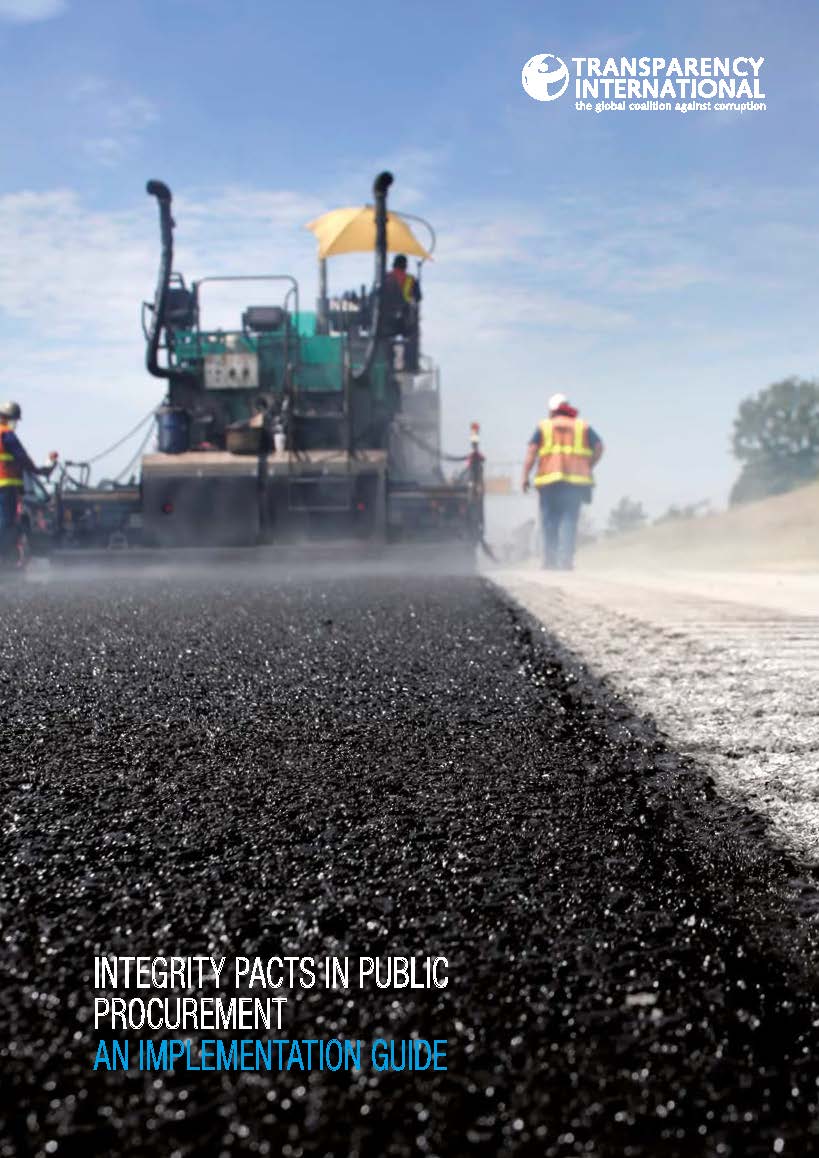 Integrity Pacts in Public Procurement: An Implementation Guide cover