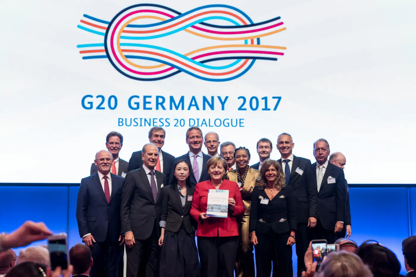 B20 Anti-Corruption Policy Recommendations handed to German Chancellor Angela Merkel