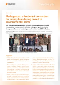 Case Study 14: Madagascar: a landmark conviction for money laundering linked to environmental crime