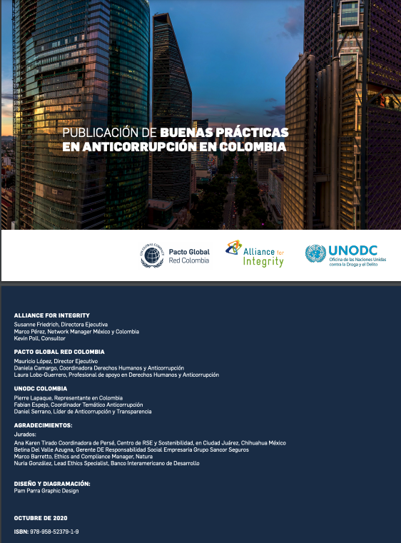 Publicación de buenas prácticas en anticorrupción en Colombia - Collective  Action - B20 hub